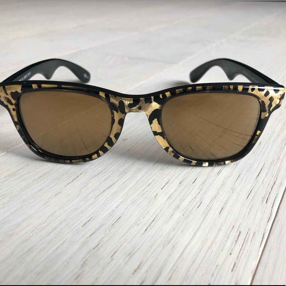 Jimmy Choo / Carrera 6000 Gold/Black Leopard Print